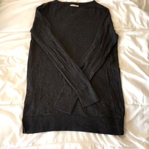Loft Outlet sweater Charcoal grey